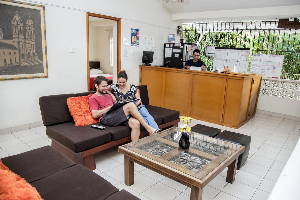 Macondo Hostel San Gil Bagian luar foto